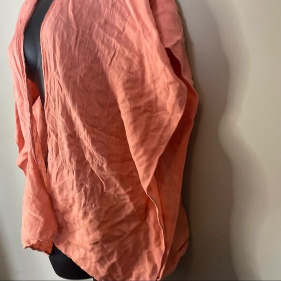 𝅺Universal Threads Pink Open Front Kimono Jacket - Picture 4 of 8